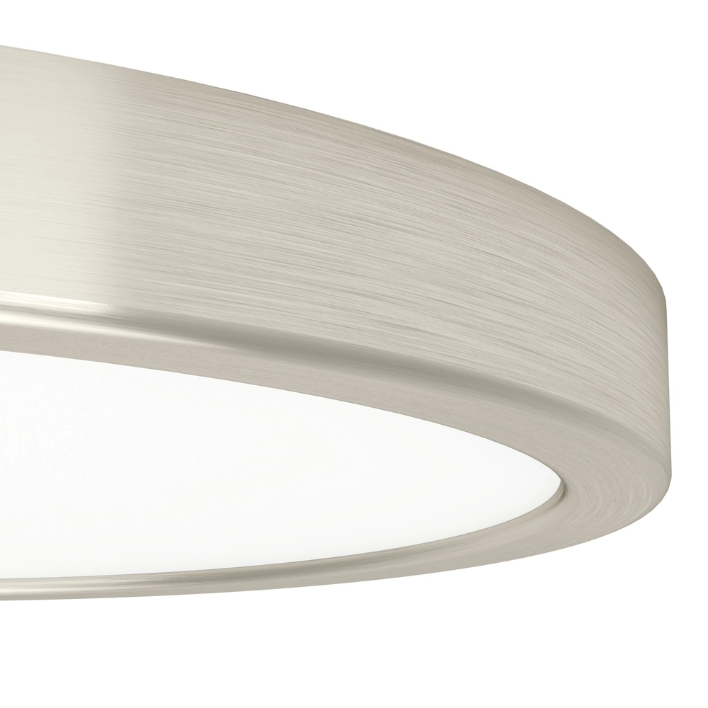 LED-Deckenlicht Fueva 6 rund – Edelstahl – Ø 27,8 cm Eglo 9008606330249
