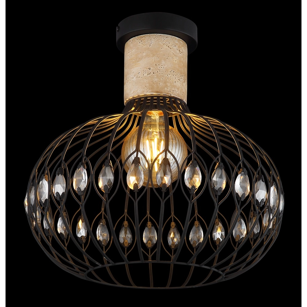 Deckenlampe Dorthy Country Black Globo 9007371575060