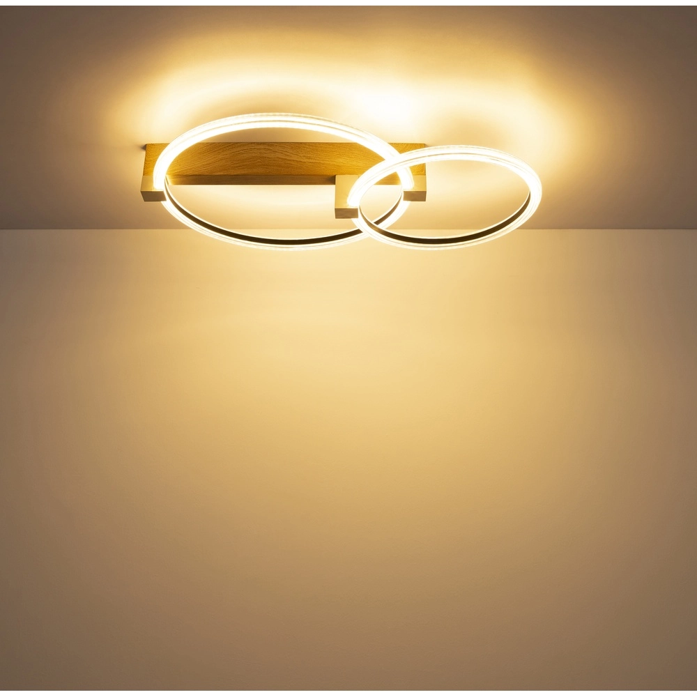 Deckenlampe Fletcher Designholz Globo 9007371583294