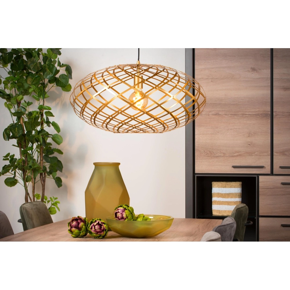 Pendellampe Wolfram Ø 65 cm Gold Lucide 5411212211132