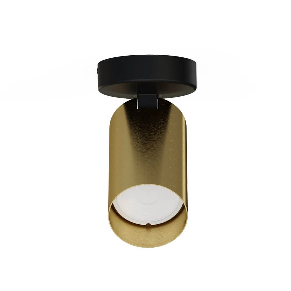 Aufbaustrahler Mono Gold mit Schwarz Lyora 5903139777896