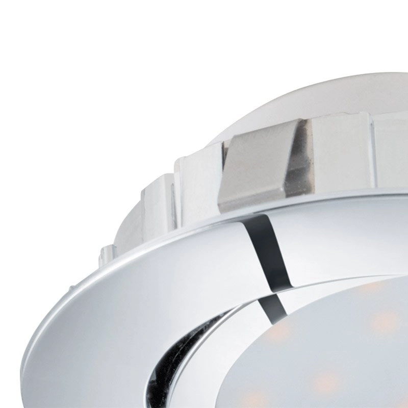 LED-Deckenspot Pineda Round (3x) 3x6W - 3000K - 8,4cm Chrom Eglo 9002759958527