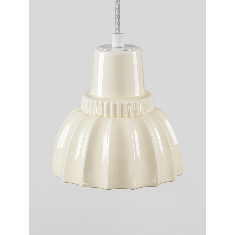 Pendellampe Picco Weiß mit Creme Lyora 5212017495402