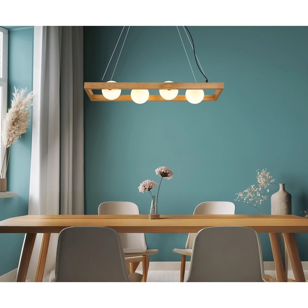 Design-Pendellampe Nanda Schwarz Globo 9007371519934