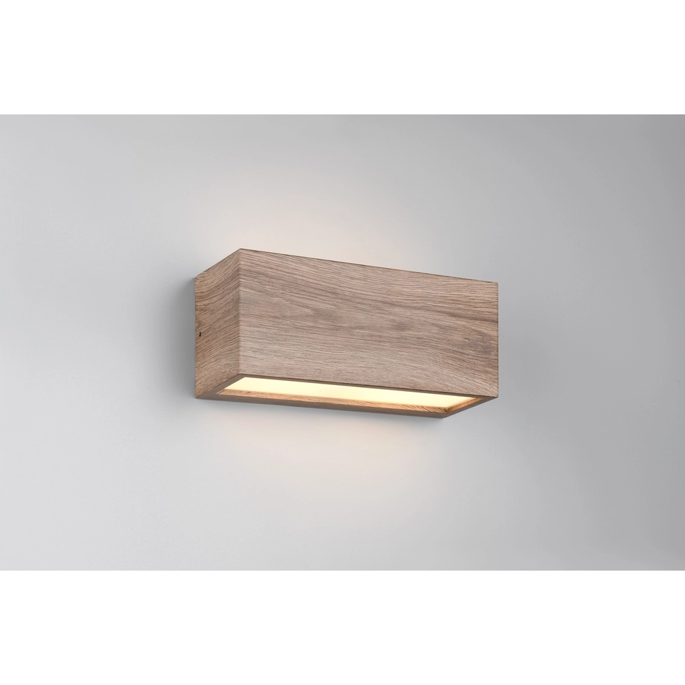 Design-Wandleuchte Mayenne Holz Trio 4017807603477
