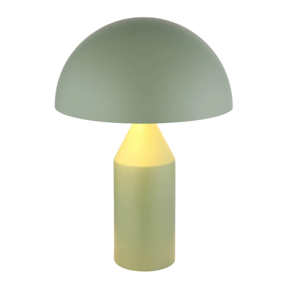 Design-Tischleuchte Atoma grün Globo 9007371474776