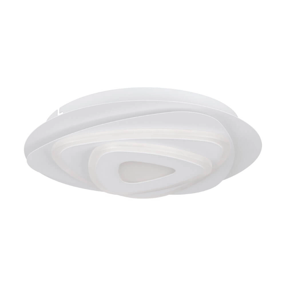 Weiße LED-Deckenleuchte Palagiano Ø 30cm