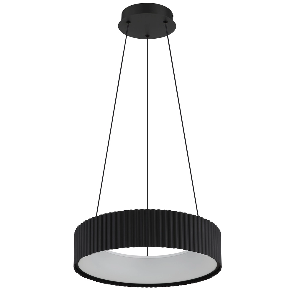 Design-Pendellampe Kemp schwarz Ø 46 cm Globo 9007371569274