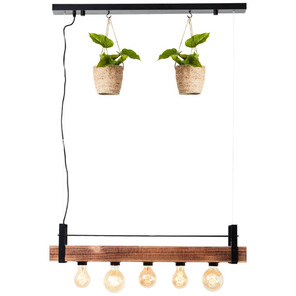 Hängelampe Bankwood 80cm Brilliant 4004353396588