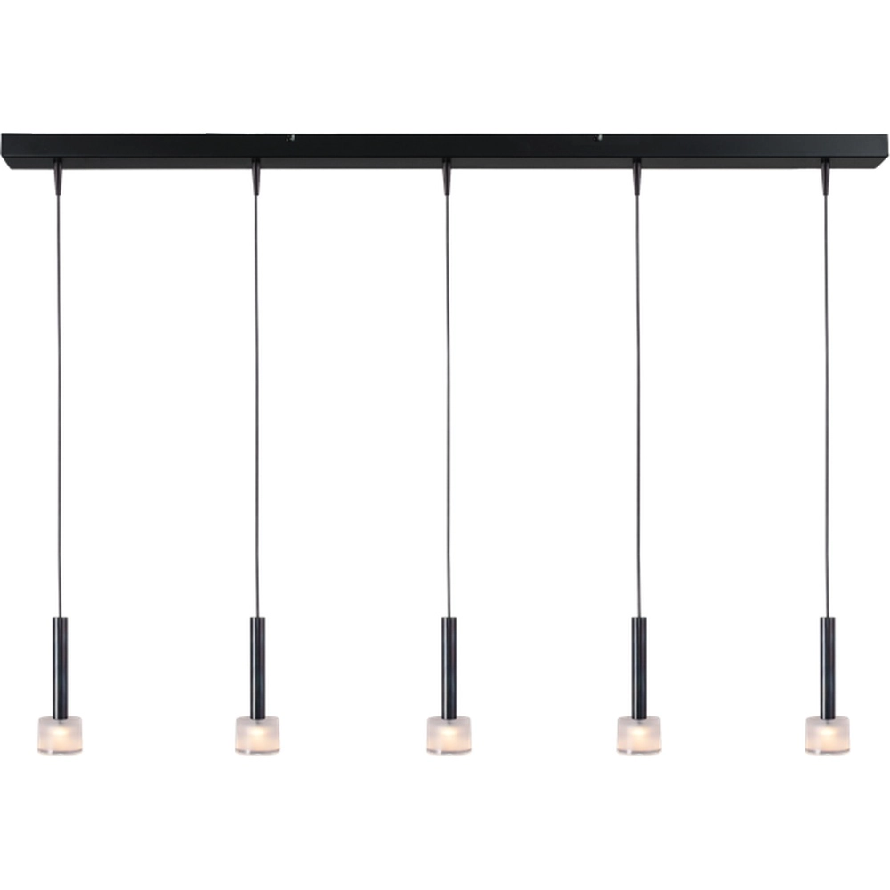 5-Licht Pendellampe Fabro LED – Gesprenkeltes Öl Masterlight 8718121317021