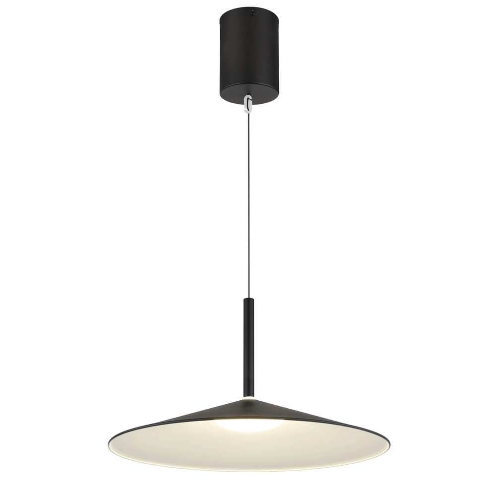 Runde Pendelleuchte Lampone schwarzes Design Ø 47,5cm Globo 9007371456376