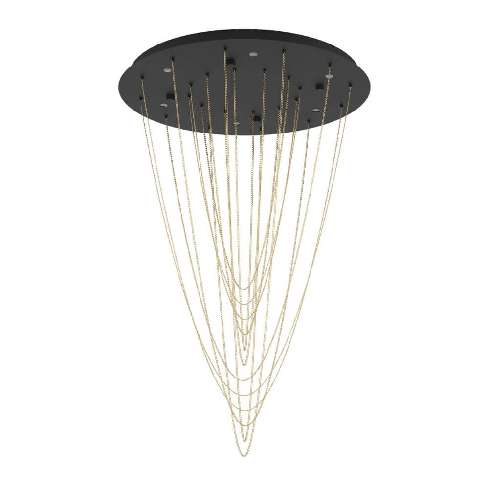 Hängelampe Trepuco mit Ketten 87,5cm