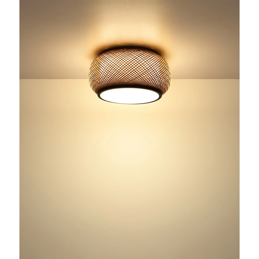 Deckenlampe Bambora mit Bambus Ø 38 cm Globo 9007371575794