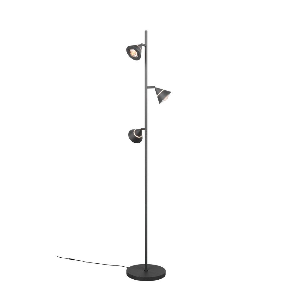 Stehlampe Romeo schwarz