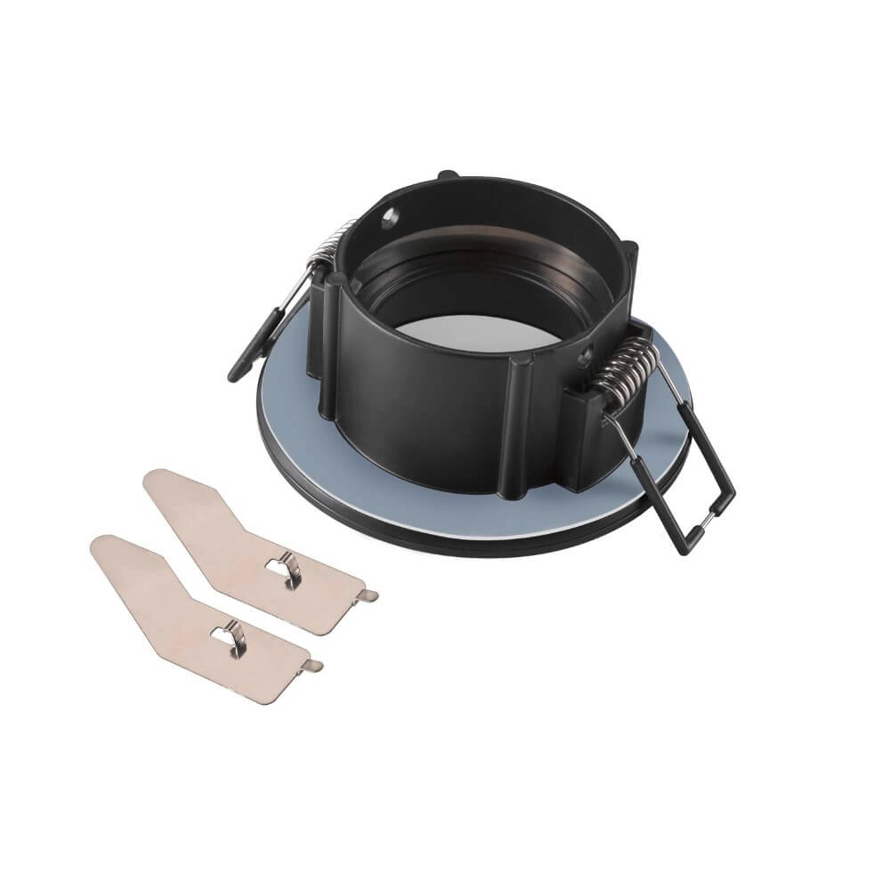 Montagering New Tria 68 IP65 rund schwarz - ohne Beschlag SLV 4024163276535