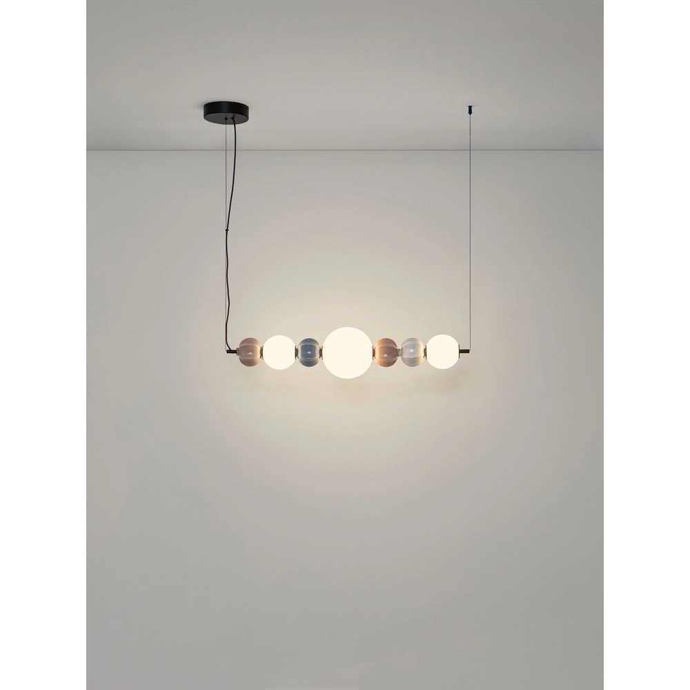 Einzigartige Pendellampe Dazz horizontale Mehrfachfarben Lyora 5212017495242