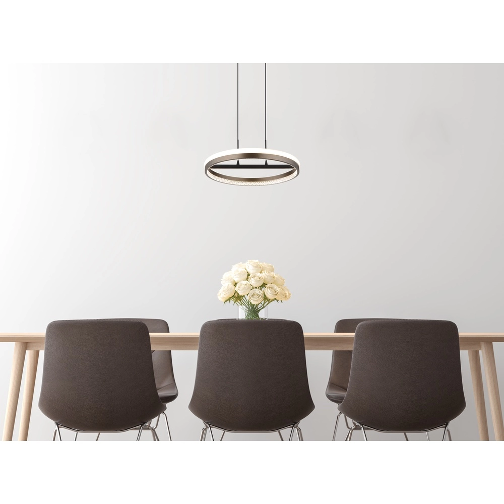 Design-Pendellampe Della Schwarz Globo 9007371471737