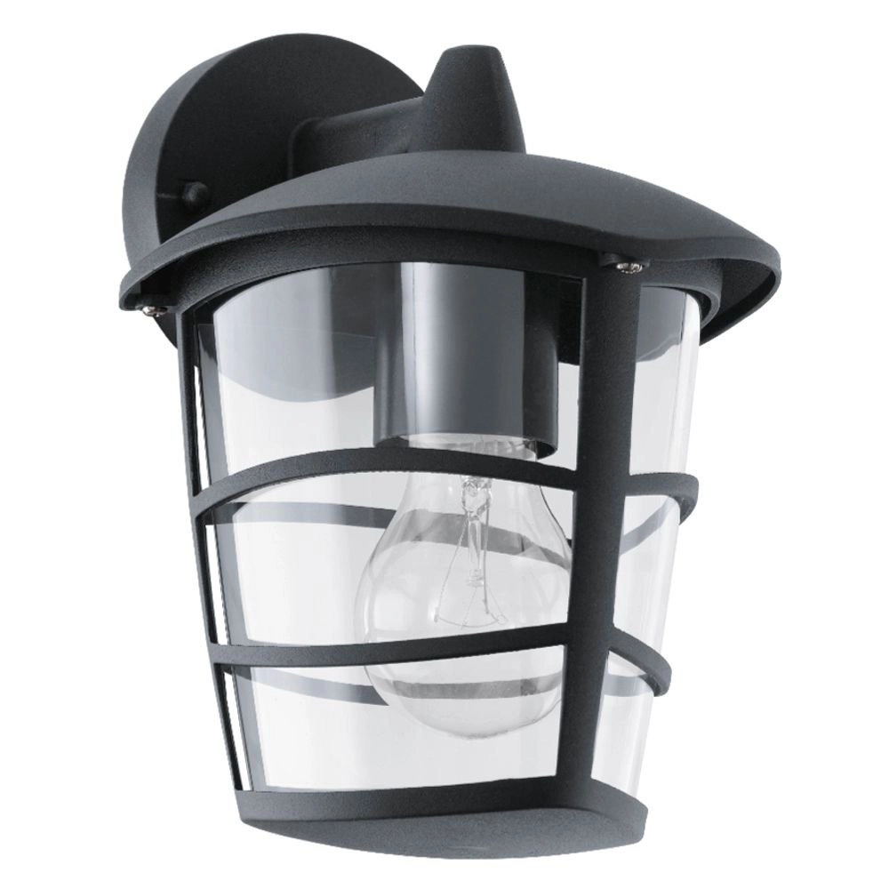 Außenlampe Aloria schwarz hängen