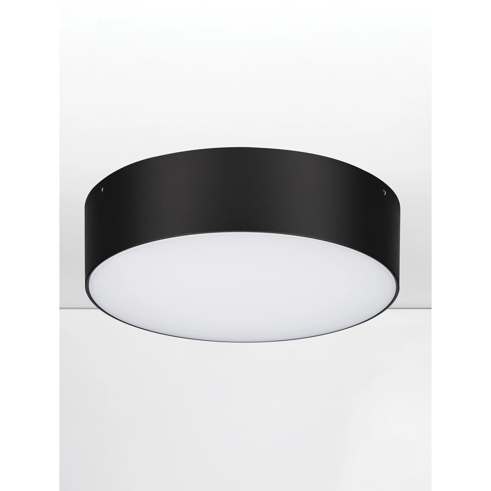 Runde Deckenleuchte Judi Ø 21cm anthrazit Lyora 5212017453839