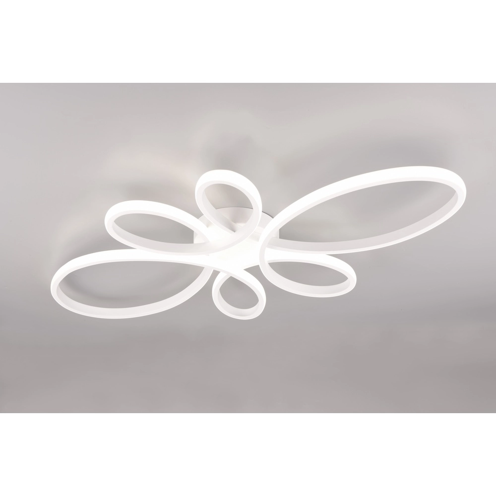 Design-Deckenleuchte Fly weiß Trio 4017807600858