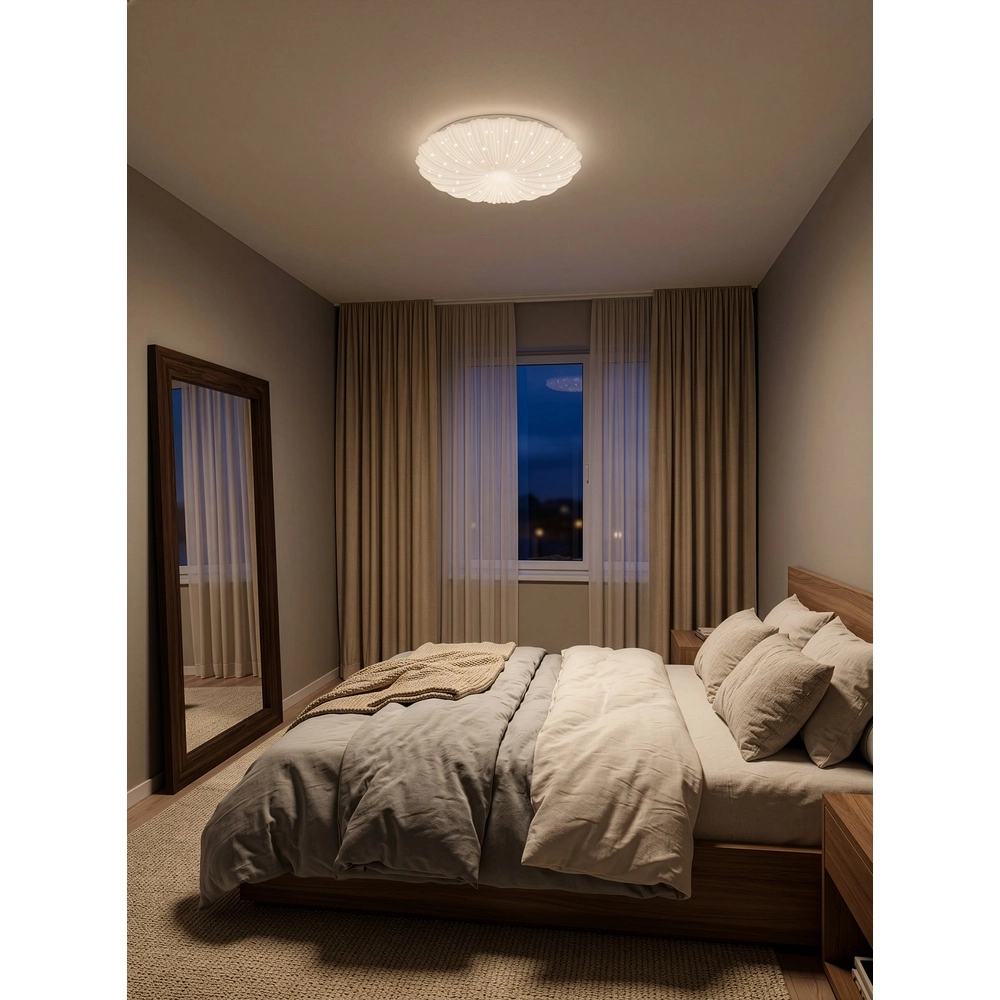Deckenlampe Hilo weiße Ø 40cm Trio 4017807704068