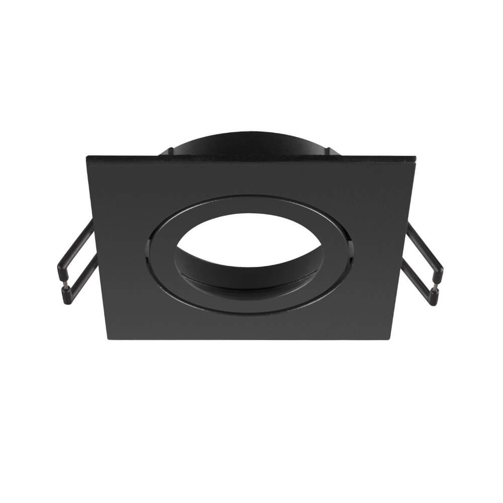 Montagering New Tria 68 quadratisch schwarz - ohne Beschlag