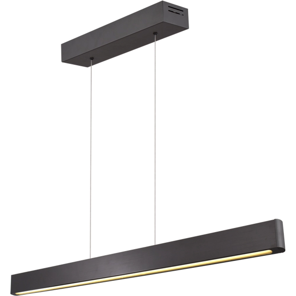 Design-Pendelleuchte Atina 100cm Nickel