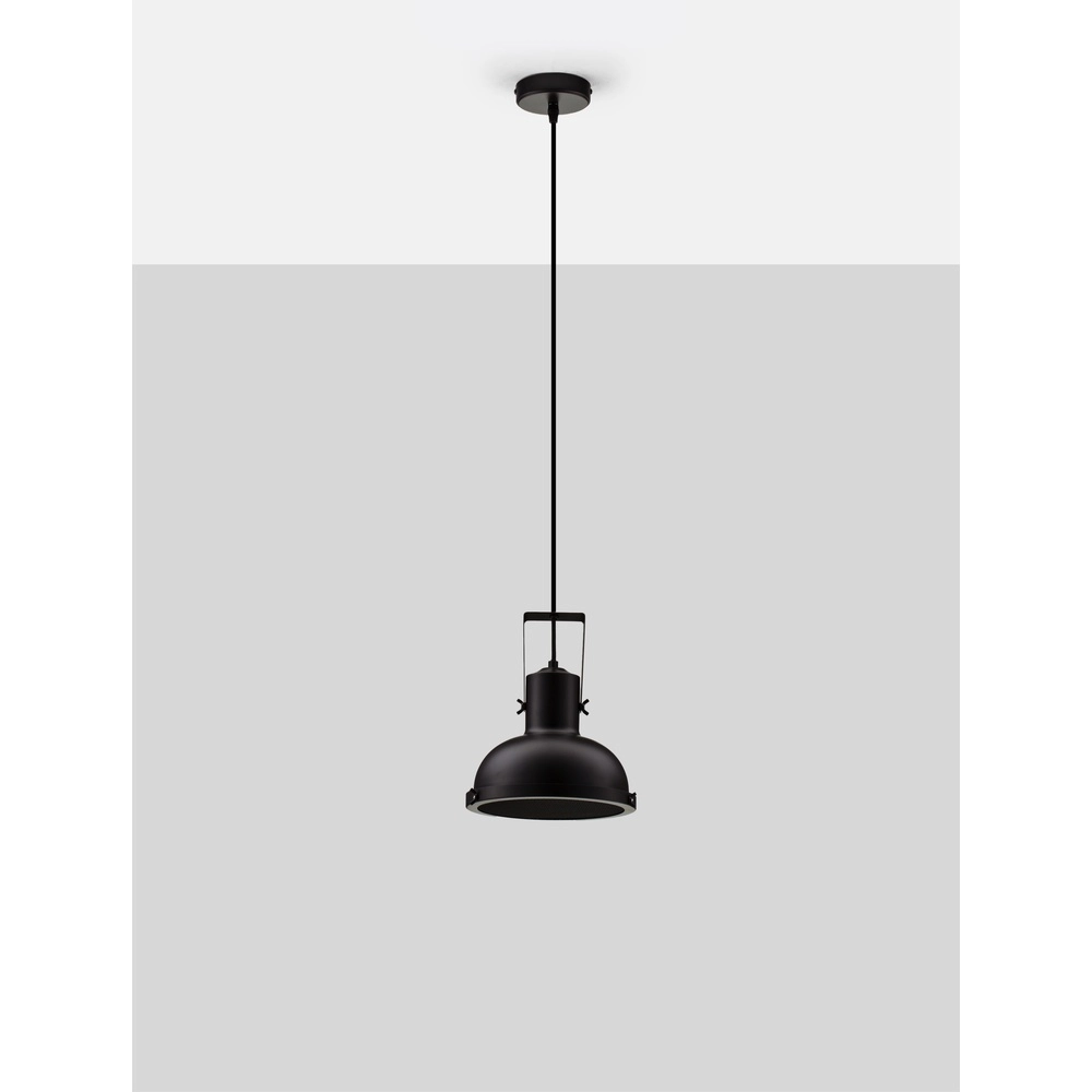 Pendelleuchte Ruvi 1-flammig schwarz Lyora 5212017446329