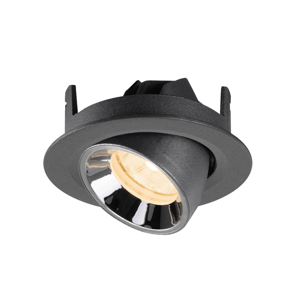 Einbau-Strahler Numinos Gimble XS Schwarz/Chrom 2700K - 20gr SLV 4024163307260