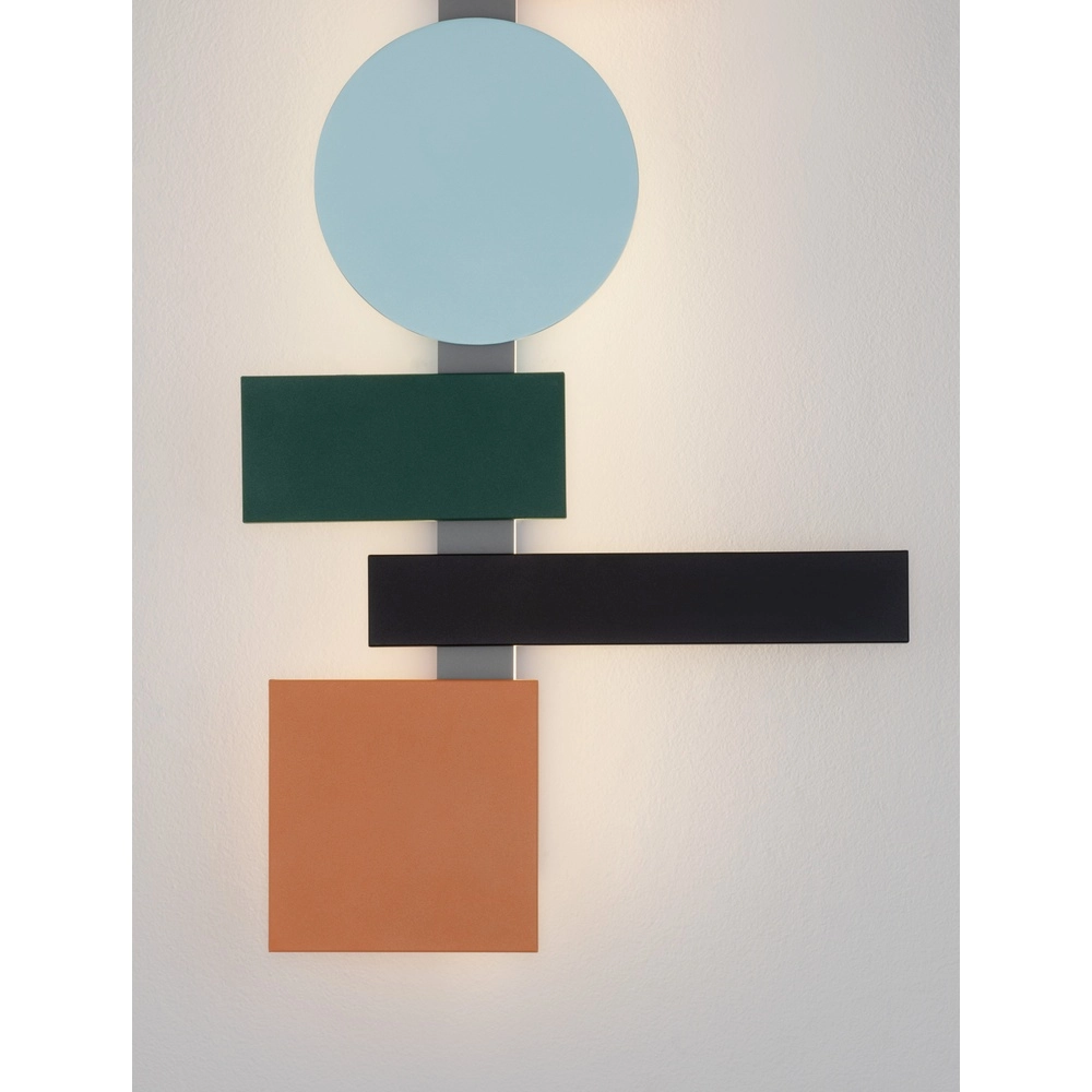 Fröhliche Wandleuchte Margot farbig 68,2cm Lyora 5212017479716