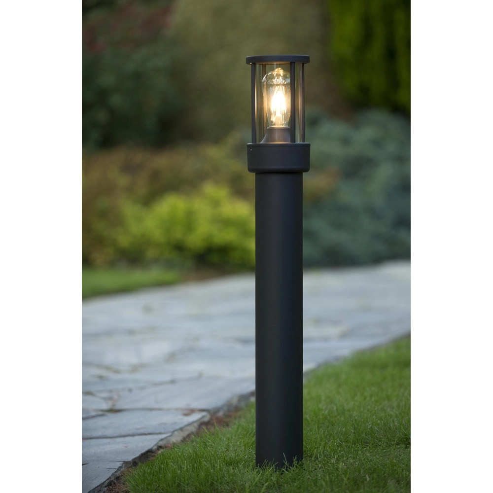 Boden-Gartenlampe Lori mit Sensoranthrazit Lucide 5411212144317