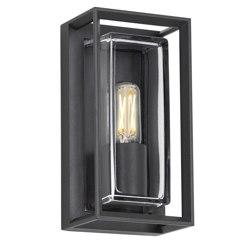 Außenlampe Eaton schwarz