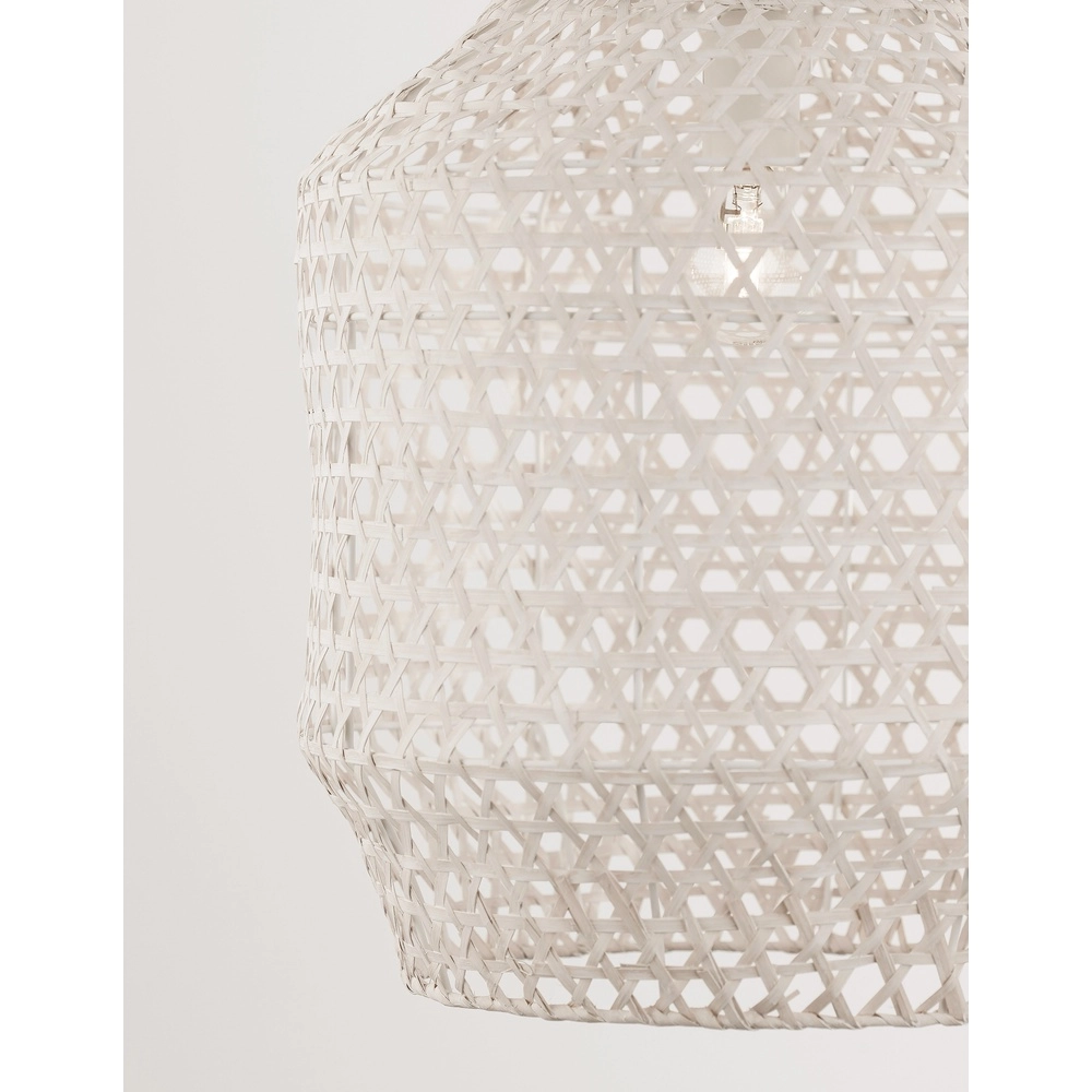 Weiße Pendelleuchte Mia Ø 35cm Lyora 5212017416704