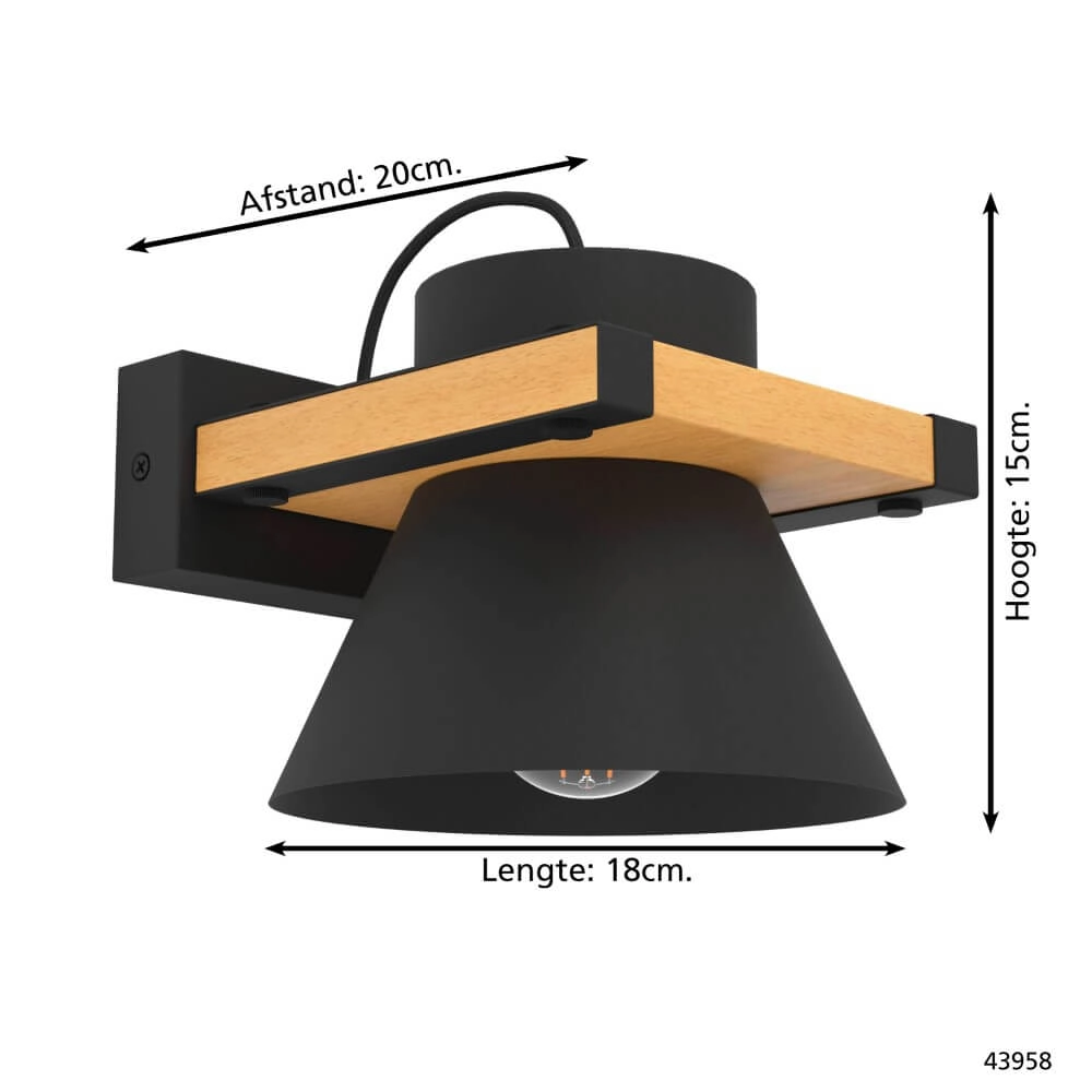 Ländliche Wandlampe Maccles Eglo 9002759439583