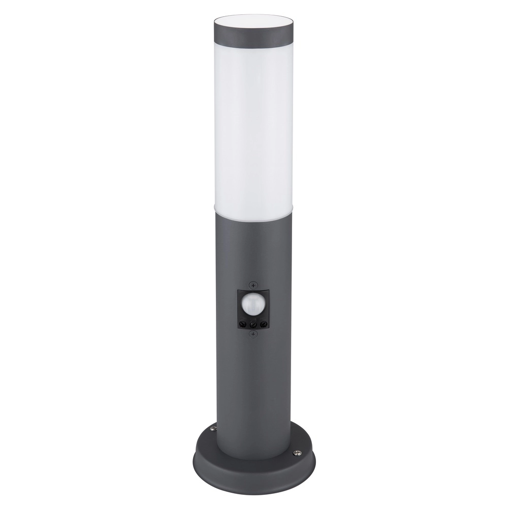 Gartenlampe Boston Anthrazit mit Weiß und Sensor Globo 9007371407576