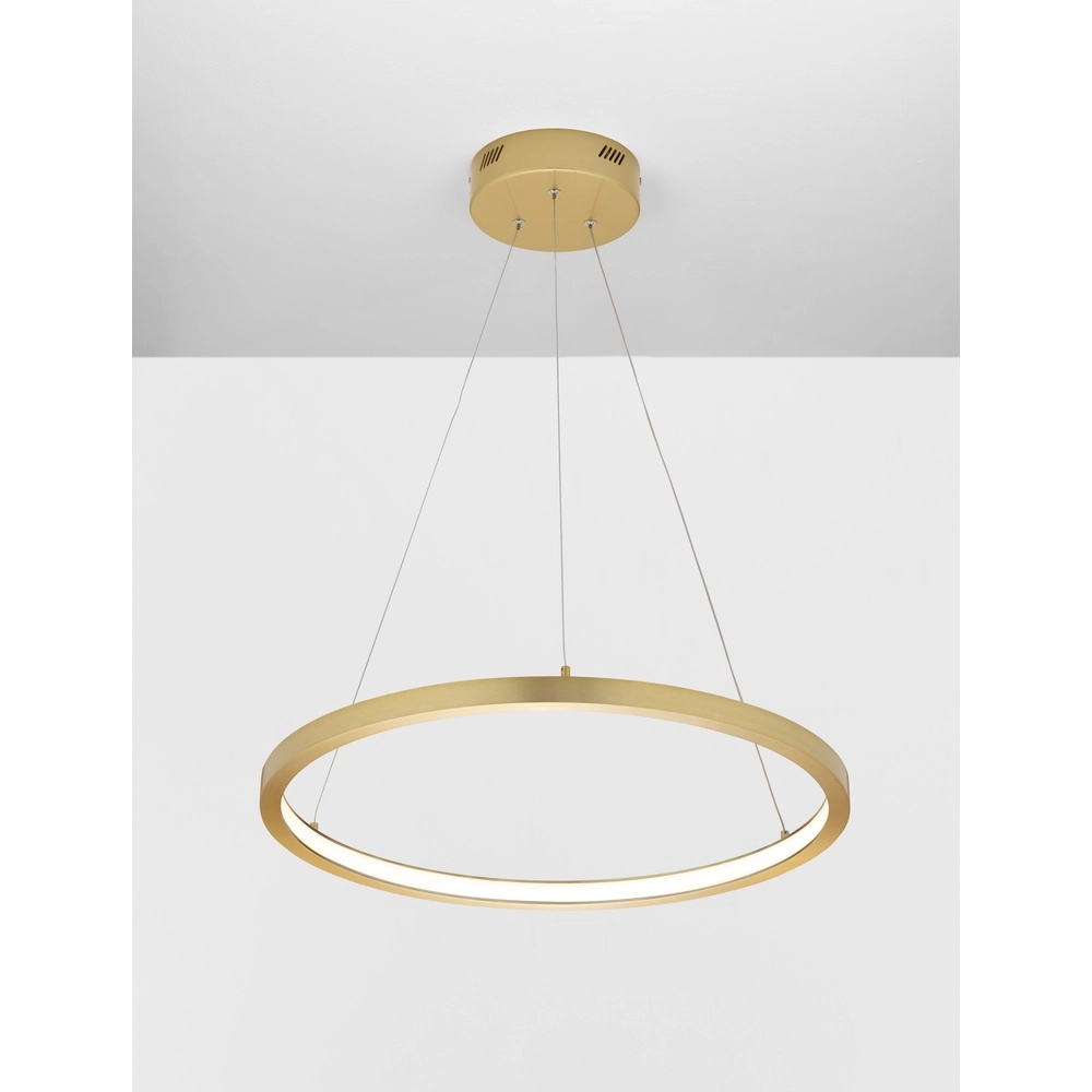Goldene Pendelleuchte Empatia Design Single
