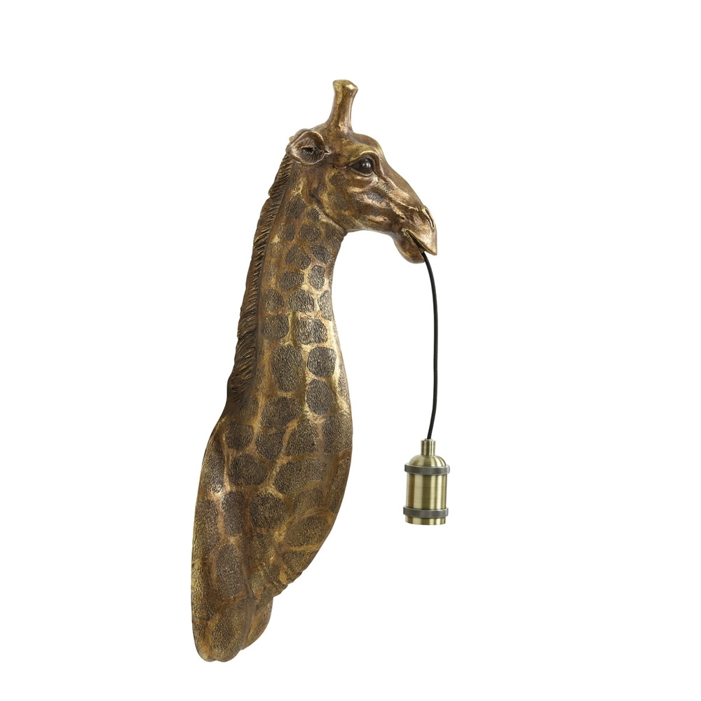 Wandlampe Giraffe Bronze Light & Living 8717807607937