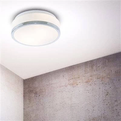 Badezimmerlampe Discs Ø 23 cm Searchlight 5013874395504