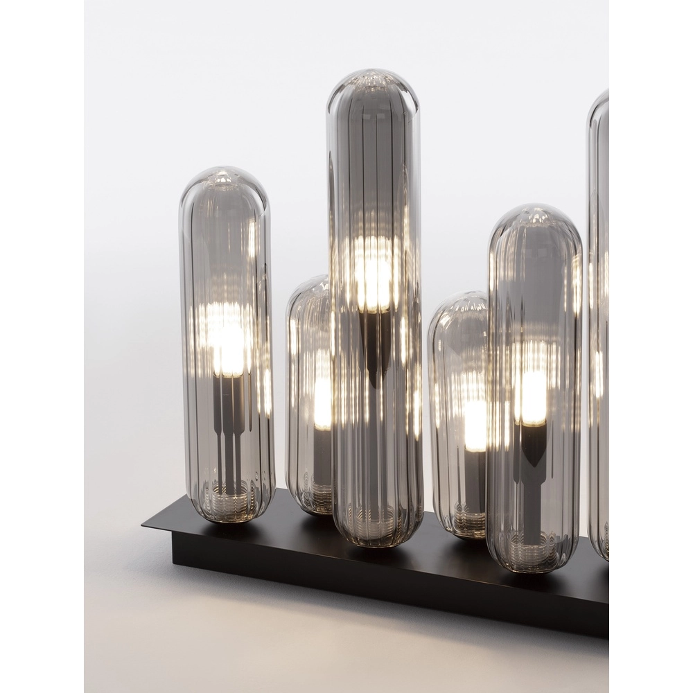 Design-Deckenleuchte Gustave schwarz 6-flammig Lyora 5212017443328