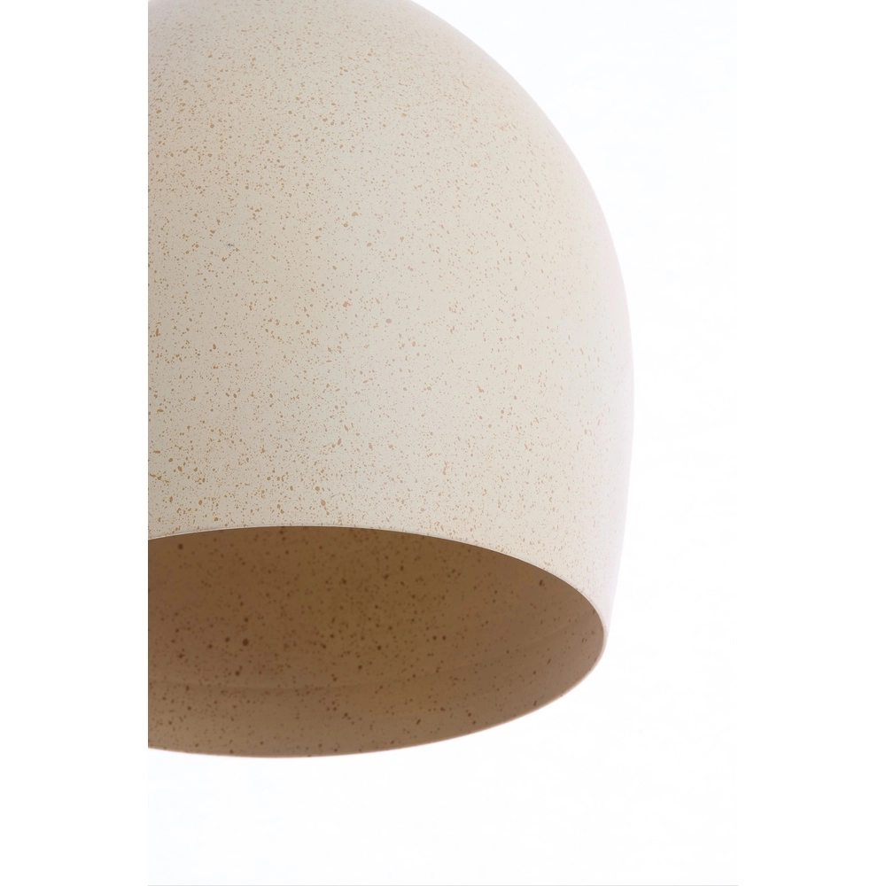 Metall-Pendellampe Rosero Ø 24 cm – sandbraun Light & Living 8717807787653