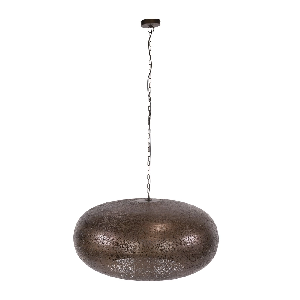 Land-Pendellampe Cielo antikes Kupfer Ø 90cm Lyora 8716803514980