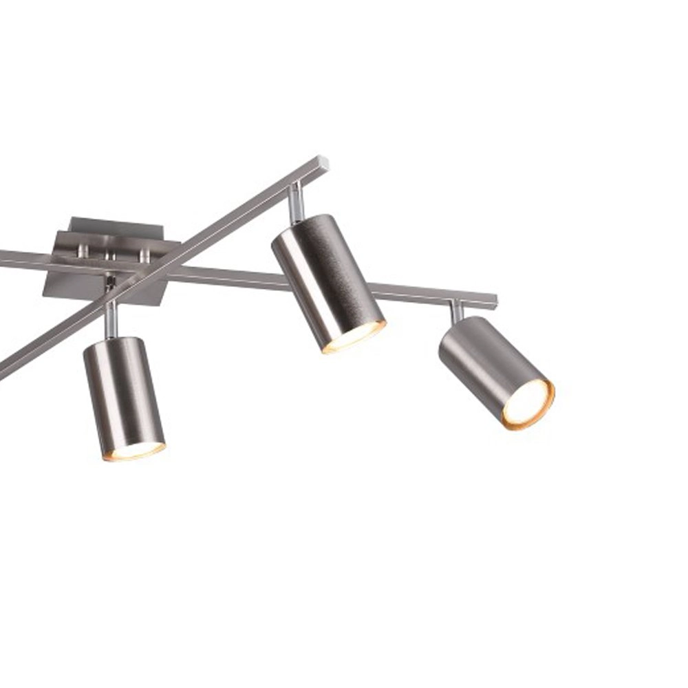Deckenleuchte Marley 5-leichte Nickelmatte Trio 4017807411638