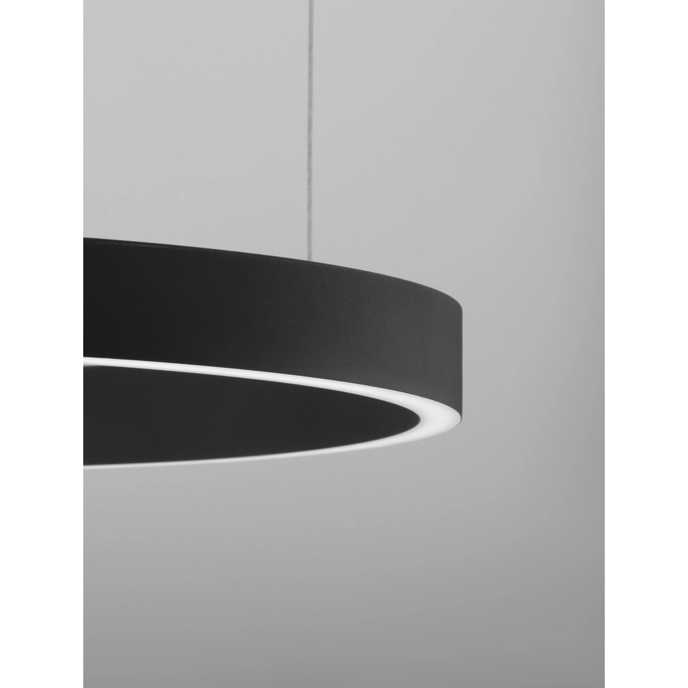 Schwarze Pendelleuchte Elowen Ausführung Ø 60cm Lyora 5212017439055