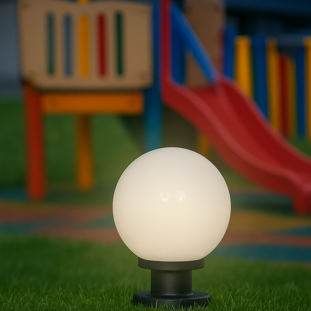 Glühbirne Lampe Bolano 31,5cm. Sockel Opal Lyora 8716803507777