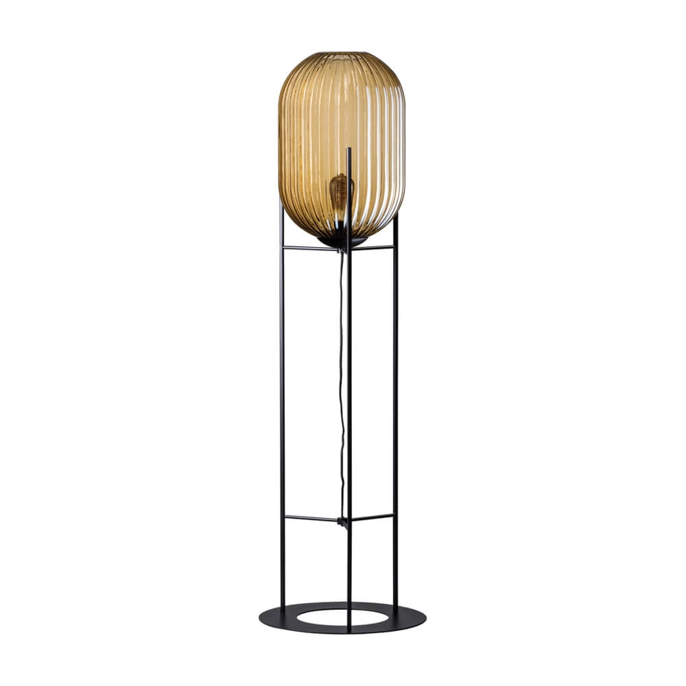 Stehleuchte aus Glas Glamm 136cm