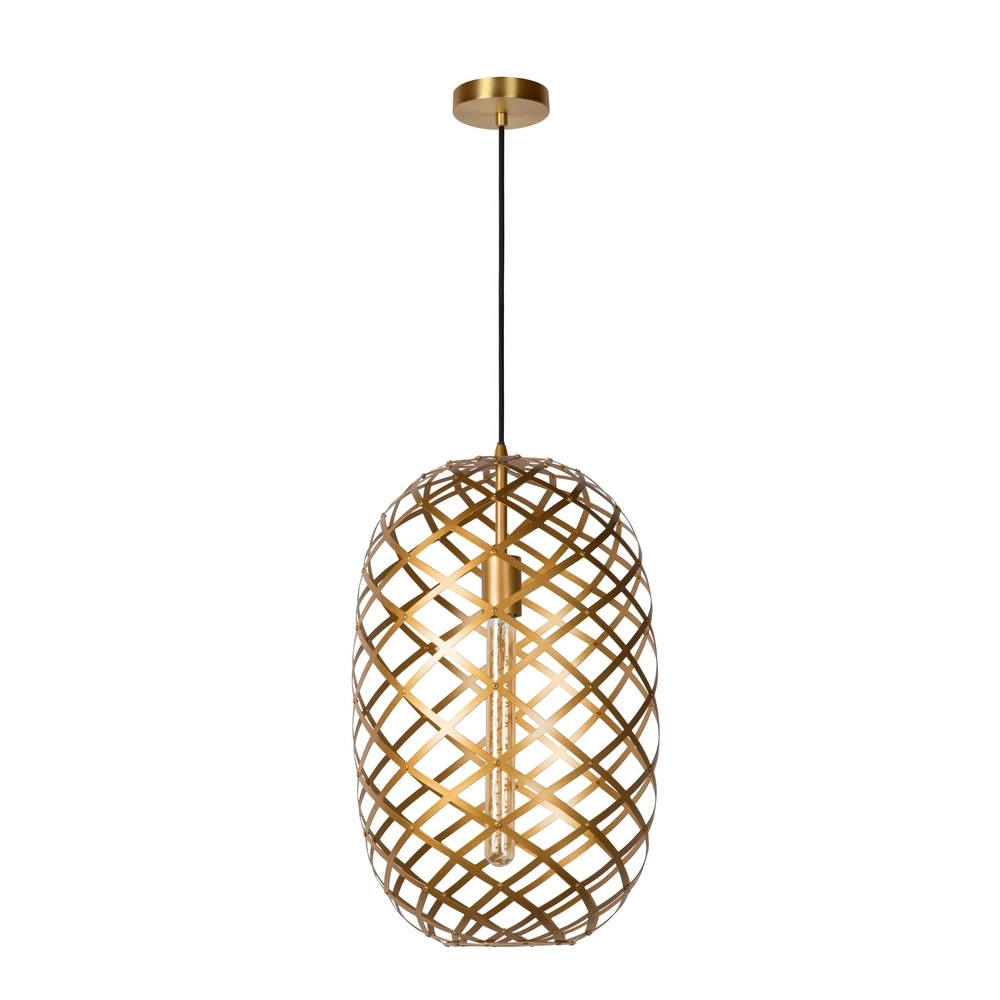 Pendellampe Wolfram Ø 32 cm Gold