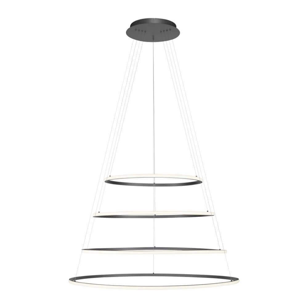 Moderne Hängelampe Tessara Anthrazit Paul Neuhaus 4012248372654