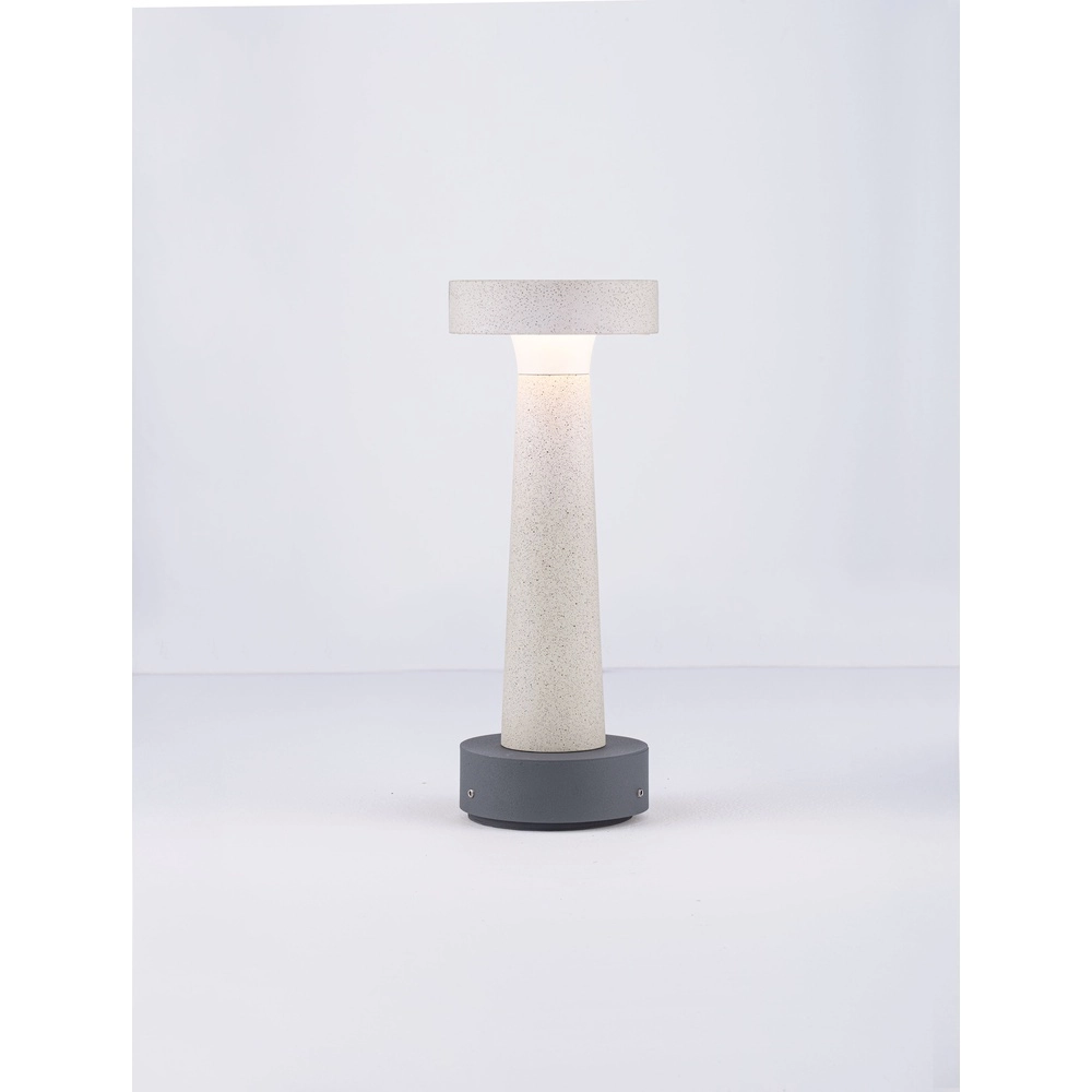 Gartenleuchte Cram sandbraun 30cm Lyora 5212017471550
