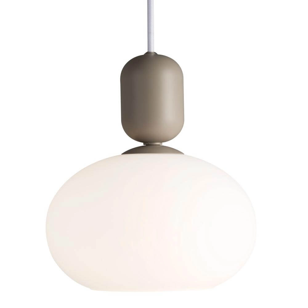 Pendelleuchte Notti Grau mit Weiß Nordlux 5704924001796