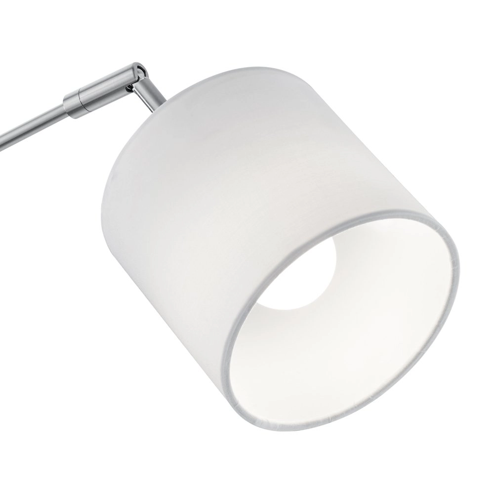 Tischlampe Lampenschirm Tommy 5-leichter grau Trio 4017807395143